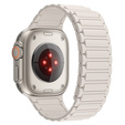 Pasek Silikonowy do Apple Watch 1/2/3/4/5/6/7/8/9/10/11/SE Ultra 1/2/3 42/44/45/46/49mm, Beżowy