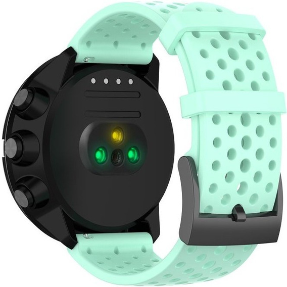 Pasek Silikonowy do zegarka Suunto Spartan Sport Wrist HRBaro / Suunto 9 / D5I - Cyan