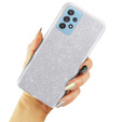 Etui Glitter Case do Samsung Galaxy A72 5G / A72 LTE, Silver