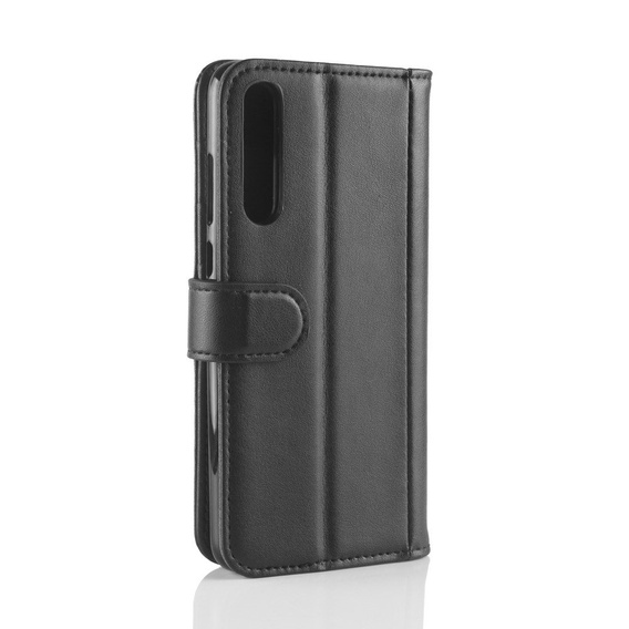 Etui z klapką do Huawei P20 Pro, Wallet Leather Case, czarne