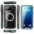 Etui Wodoodporne IP68 do iPhone Air, SHELLBOX MagSafe, niebieskie
