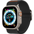 Pasek SPIGEN do Apple Watch 1/2/3/4/5/6/7/8/9/10/11/SE Ultra 1/2/3 42/44/45/46/49mm, Fit Lite Ultra, Czarny