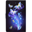 Etui do Samsung Galaxy Tab A8 10.5 SM-X200 SM-X205, Kwiaty i motyle