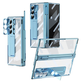 Etui do Samsung Galaxy Z Fold7 5G, z podstawką, niebieskie