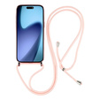 Etui do iPhone Air, Electro MagSafe, różowe + Smycz