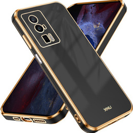 Etui do Poco F5 Pro 5G, Glamour CamShield, czarne