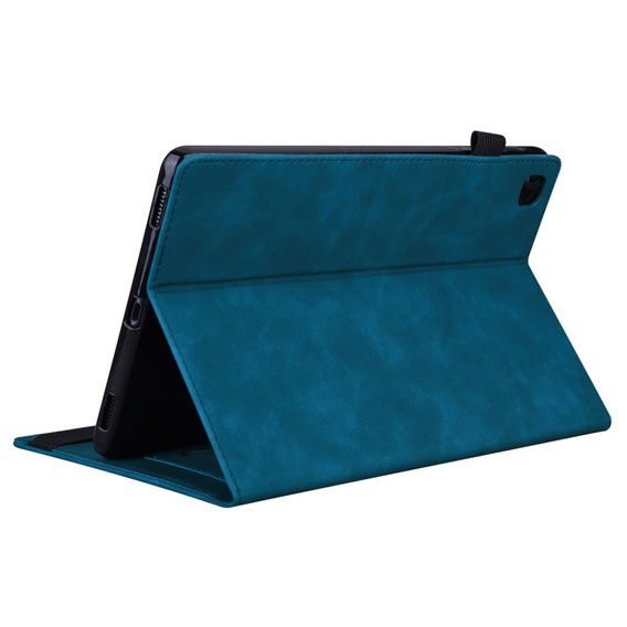 Etui do Lenovo Tab M10 Plus 10.6 Gen 3 TB-125F TB-128F, Classic, z miejscem na rysik, niebieskie