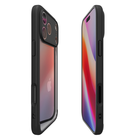 Etui Spigen do iPhone 17 Pro, Ultra Hybrid, Matte Black