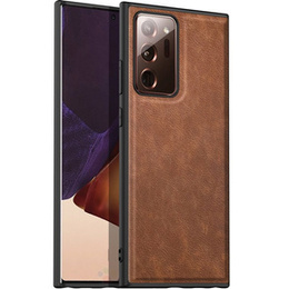 Etui Leather Case do Samsung Galaxy Note 20 Ultra, Brązowe