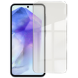 Etui do Samsung Galaxy A35 5G, ERBORD Matt Case, czarny + Szkło na ekran
