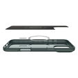 Etui Spigen do iPhone 16 Pro, Thin Fit Mag, zielone + Szkło hartowane 9H