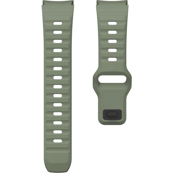 Pasek Silikonowy do Samsung Galaxy Watch 4/5/6, Ciemny Zielony