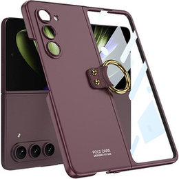 Etui do Samsung Galaxy Z Fold 5 5G, GKK Slim Case, bordowe