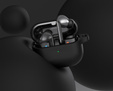 Etui silikonowe z karabińczykiem – Galaxy Buds 3 / 3 Pro - czarne