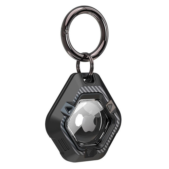 Etui Carbon do Apple AirTag 2 / 1, Czarne