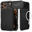 Etui Spigen do iPhone 17 Pro, Optik Armor Mag, black