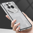 Etui do Nothing Phone 3a Pro, Frame Case, srebrne