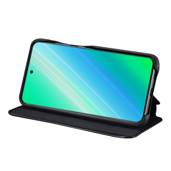 Etui z klapką do Samsung Galaxy A54, ERBORD Retro, czarne