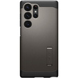 OUTLET Etui Spigen do Samsung Galaxy S23 Ultra, Tough Armor, Szare