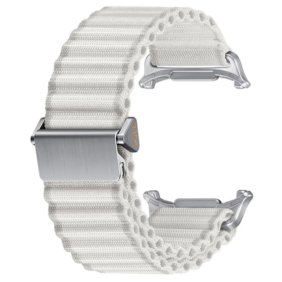 Pasek nylonowy do Samsung Galaxy Watch Ultra 47mm (2025 / 2024), Biały