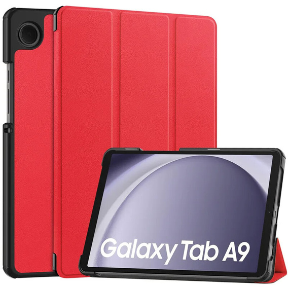 Etui do Samsung Galaxy Tab A9, Smartcase, czerwone