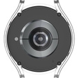 2w1 Etui + Szkło Hartowane do Samsung Galaxy Watch 6 44mm, Srebrne