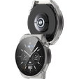 2w1 Etui + Szkło Hartowane do Huawei Watch GT 3 Pro 46mm, Przezroczyste