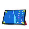 Etui do Lenovo Tab M10 Plus TB-X606F, Smartcase, czerwone