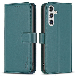 Etui z klapką do Samsung Galaxy A55 5G,BINFEN Wallet, zielone