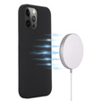 Etui do iPhone 13 Pro Max, Silicone MagSafe, czarne