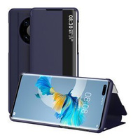 Etui do Huawei Mate 40 Pro, Obudowa Side View Case, Granatowe