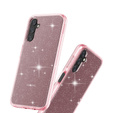 Etui do Samsung Galaxy A14 4G/5G, Glittery Powder, różowe