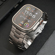 Bransoleta do Apple Watch 1/2/3/4/5/6/7/8/9/10/11/SE Ultra 1/2/3 42/44/45/46/49mm, Tytanowa