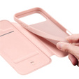 Etui z klapką Dux Ducis do iPhone 17 Pro Max, Skin Pro, różowe