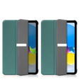 Etui do iPad 11" 2025 A16 (11 gen.) / iPad 10.9" 2022 (10 gen.), Smartcase z miejscem na rysik, zielone