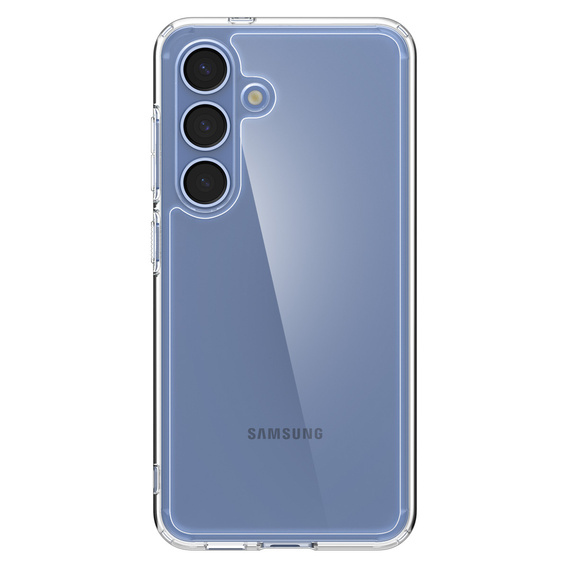 Etui Spigen do Samsung Galaxy S25+ Plus, Ultra Hybrid, przezroczyste + Szkło Hartowane 9H