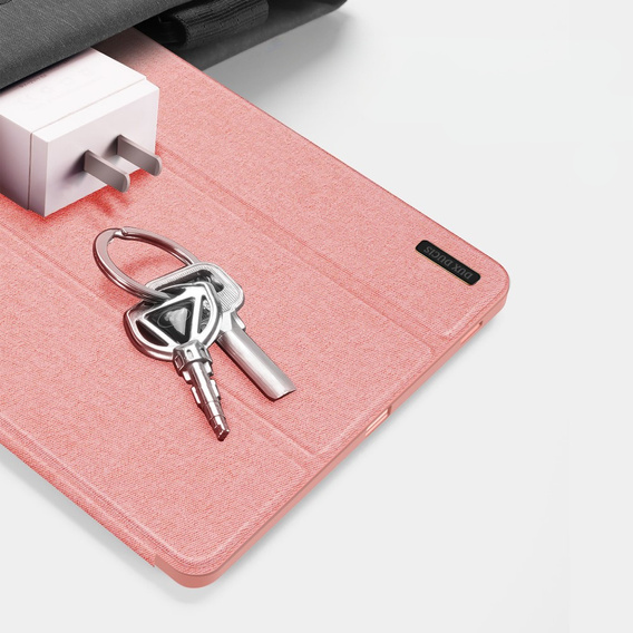 Etui Dux Ducis Domo Series do Samsung Galaxy Tab S10 FE+ Plus – różowe