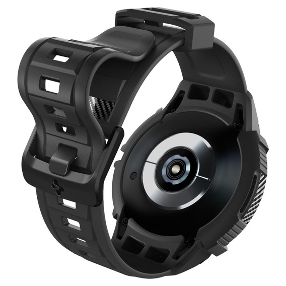 Pasek z Etui Spigen do Galaxy Watch 6 Classic 47mm, Rugged Armor Pro, Czarny
