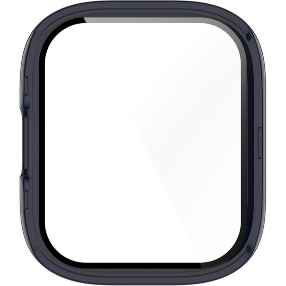 2w1 Etui + Szkło Hartowane do Xiaomi Redmi Watch 3, Granatowe
