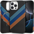 Etui do iPhone 16 Pro Max, Carbon Fiber MagSafe, granatowe