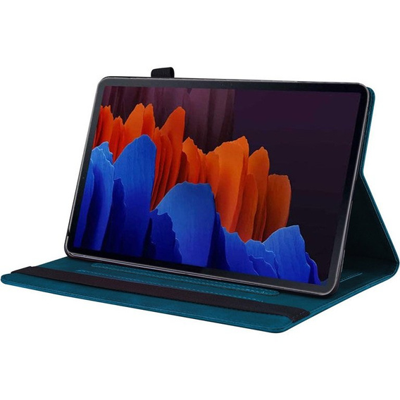 Etui do Lenovo Tab P12 Pro 12.6, Classic, z miejscem na rysik, niebieskie