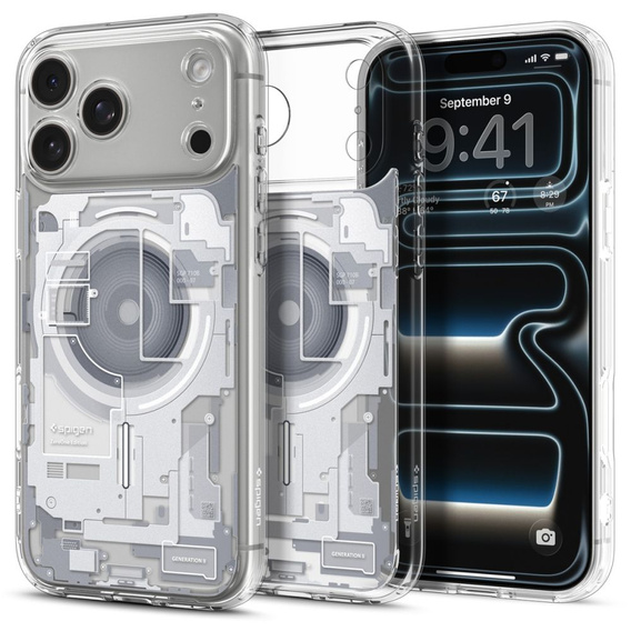 Etui Spigen do iPhone 17 Pro Max, Ultra Hybrid Mag MagSafe, Neo One - White