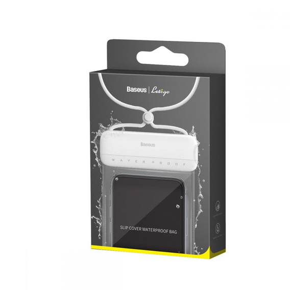 Baseus Let's Slip Uniwersalne Etui Wodoodporne, White