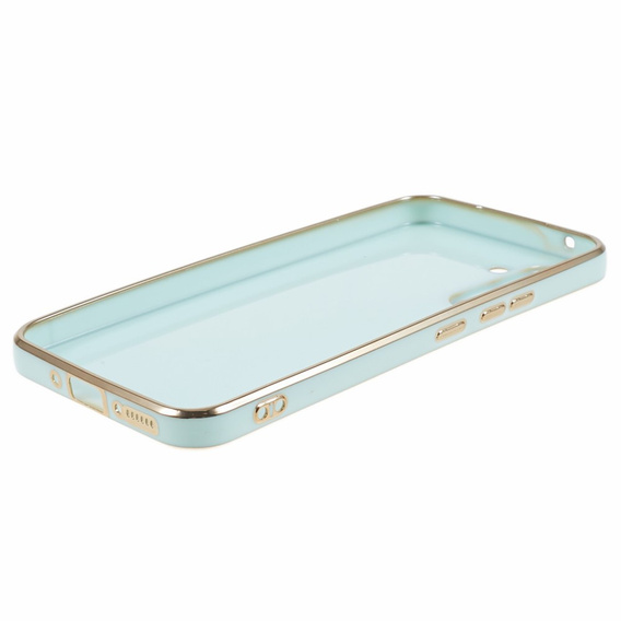 Etui do Samsung Galaxy S24+ Plus, Glamour CamShield, miętowe