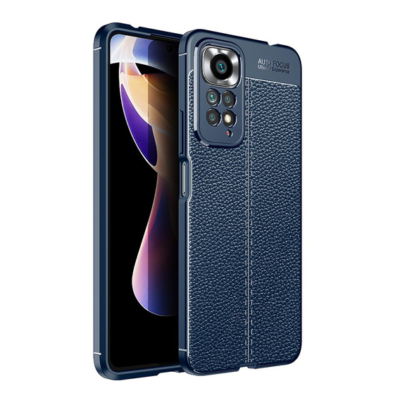 Etui Football Grain TPU Case Xiaomi Redmi Note 11 Pro 4G/5G - Blue