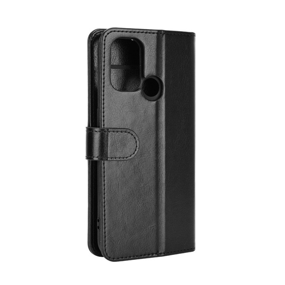 Skórzane Etui Wallet do Oppo A53 (2020), Black