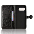 Etui z klapką do T Phone 3 5G, Wallet Rhombus, czarne