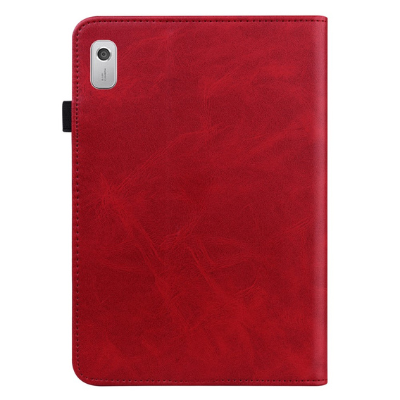 Etui do Lenovo Tab M9, Classic, z miejscem na rysik, czerwone