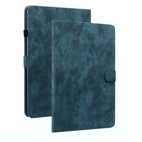 Etui do Samsung Galaxy Tab S9, Wallet Pen Slot, niebieskie