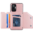 Etui Card Strap do Xiaomi Redmi Note 10 Pro / Pro Max - Rose Gold